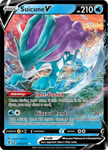 Suicune V 031/203