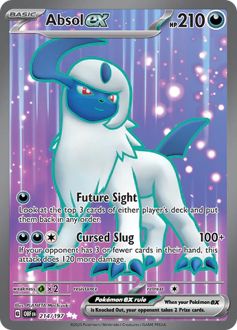 Absol ex 214/197 Obsidian Flames