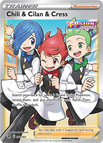 Chili & Cilan & Cress 258/264 Fusion Strike