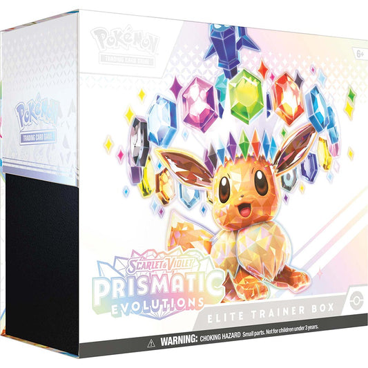 Pokemon TCG Scarlet & Violet Prismatic Evolutions Elite Trainer Box - PREORDER (LIMITED 2 PER PERSON)