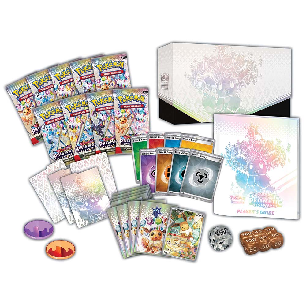 Pokemon TCG Scarlet & Violet Prismatic Evolutions Elite Trainer Box - PREORDER (LIMITED 2 PER PERSON)