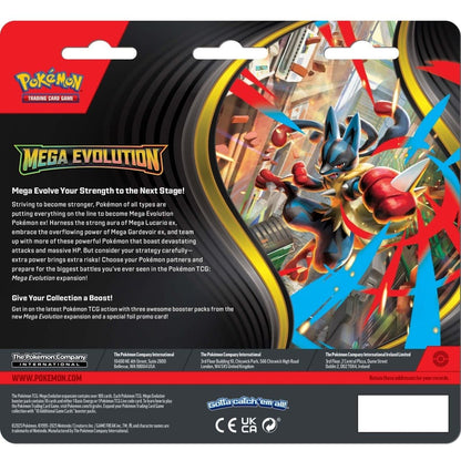 Pokémon TCG - Mega Evolution Three Booster Blister *PRE ORDER*