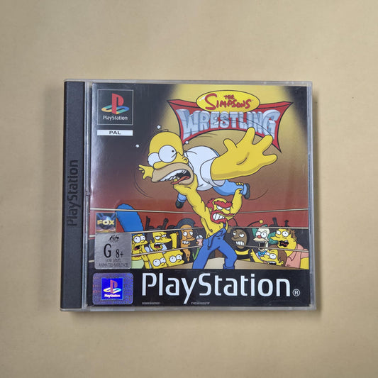 The Simpsons Wrestling - PlayStation One. PS1 - AUS - PAL