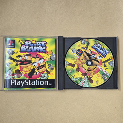 Point Blank Sony PlayStation One PS1 Game Complete PAL