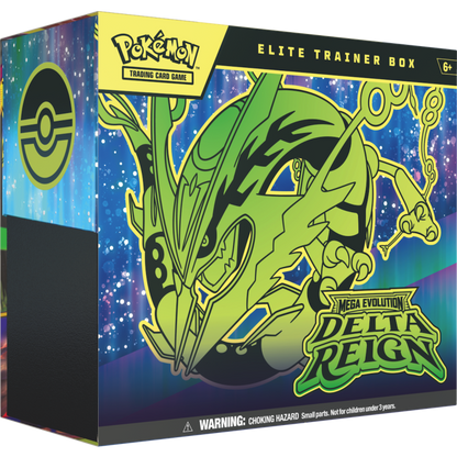 Pokemon TCG: Mega Evolution ME06 - Delta Reign Elite Trainer Box (Pre Order)