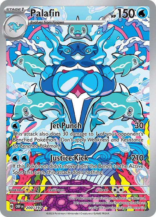 Palafin 200/197 Scarlet & Violet Obsidian Flames