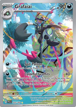 Grafaiai - 223/193 SV02: Paldea Evolved Pokemon