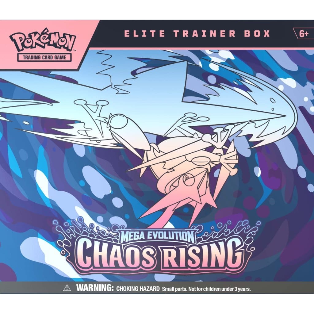 Pokemon TCG Mega Evolutions 4 Chaos Rising Elite Trainer Box (PRE ORDER)