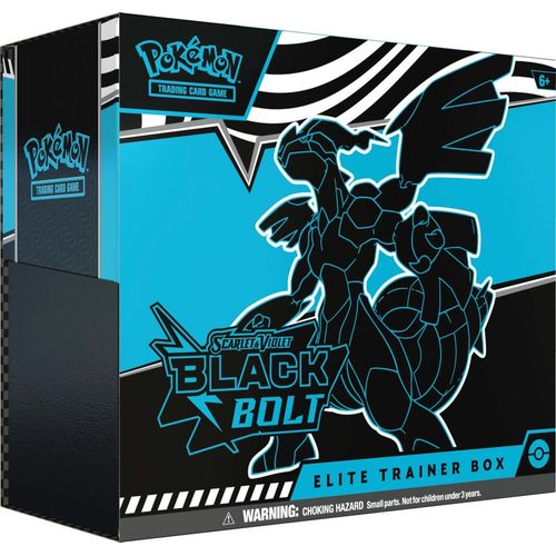 Pokémon TCG: Scarlet & Violet— Black Bolt Elite Trainer Box - PRE-ORDER (Limit 1 Per Customer)