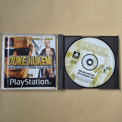 Duke Nukem: Land of the Babes - Sony Playstation 1 - PS1 Game Complete - PAL