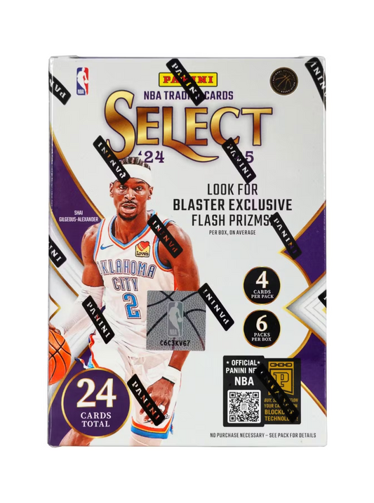 2024-25 Panini Select Basketball 6-Pack Blaster Box
