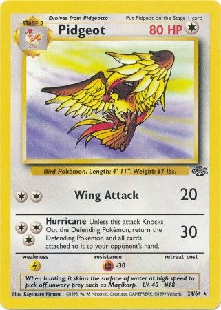 Pidgeot (24/64) [Jungle Unlimited] Non Holo