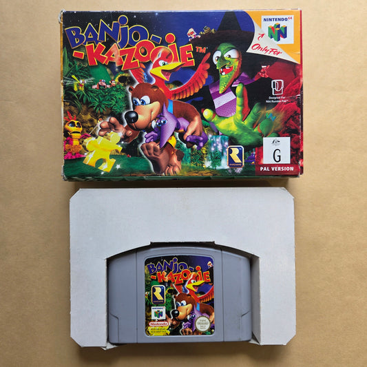 Banio-Kazooie Boxed AUS PAL