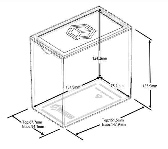 Desacne - Premium Booster Box Protector - Single Pack