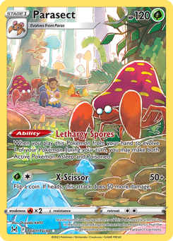Parasect TG01/TG30 Ultra Rare Lost Origin