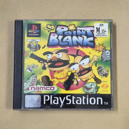 Point Blank Sony PlayStation One PS1 Game Complete PAL