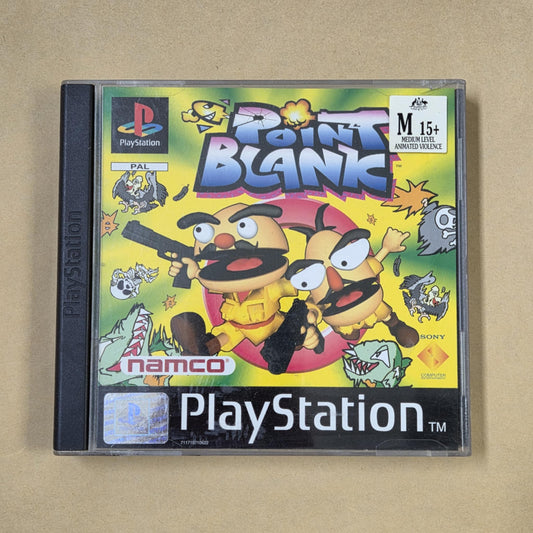 Point Blank Sony PlayStation One PS1 Game Complete PAL