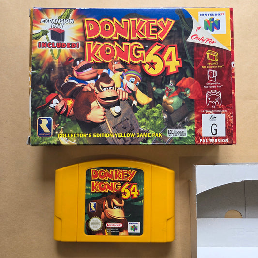 Donkey Kong 64 Boxed AUS PAL (No Manual) Nintendo 64