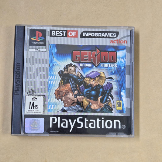 Gekido Urban Fighters - Sony Playstation 1 / PS1 Game PAL