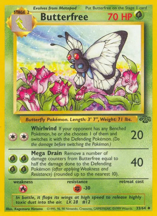 Butterfree 33/64 Jungle Set Unlimited