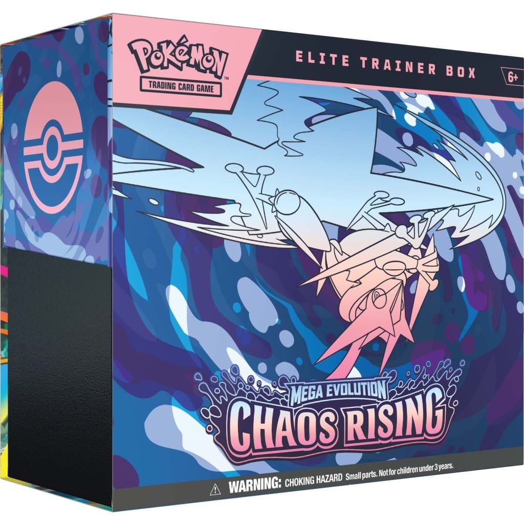 Pokemon TCG Mega Evolutions 4 Chaos Rising Elite Trainer Box (PRE ORDER)