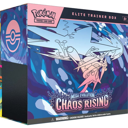 Pokemon TCG Mega Evolutions 4 Chaos Rising Elite Trainer Box (PRE ORDER)