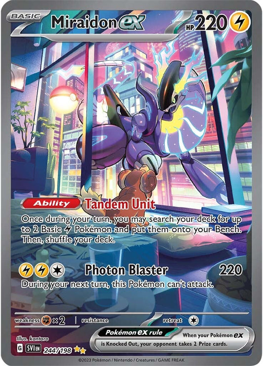 Miraidon ex (244/198)
[Scarlet & Violet: Base Set]