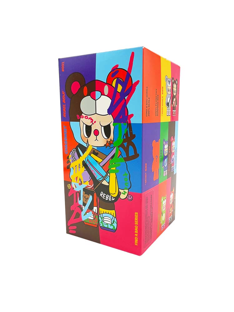 Rebel Bear Mystery Plush Collectible - Movable Bag Series (Pre Order December)