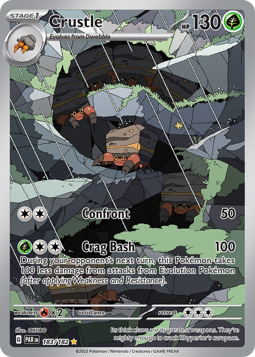 Crustle 183/182 Scarlet & Violet Paradox Rift