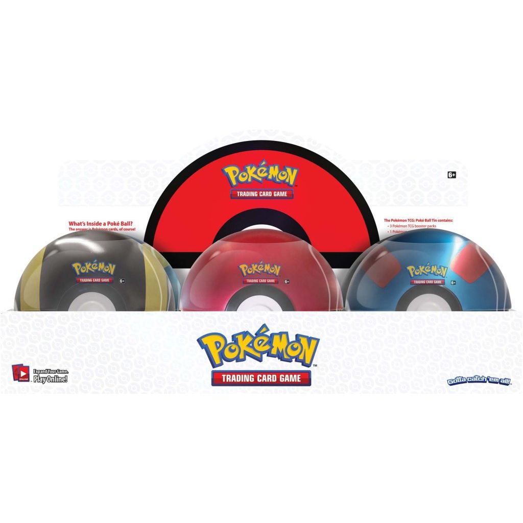 Pokémon Trading Card Game - Best of Pokeball Tin [Assorted]