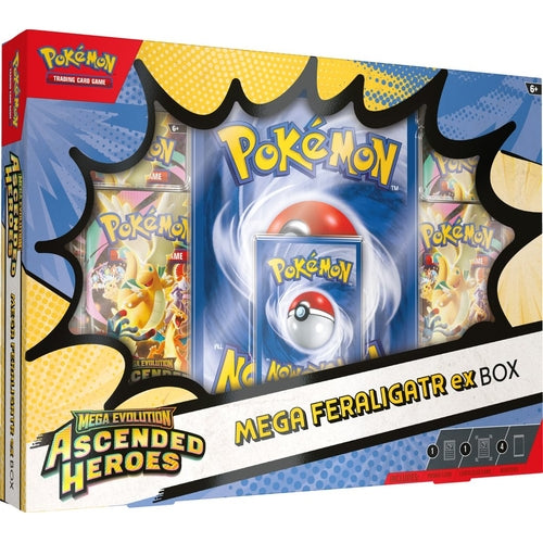 Pokémon TCG - Mega Evolution - Ascended Heroes Mega ex Box (Assorted) (Pre Order)