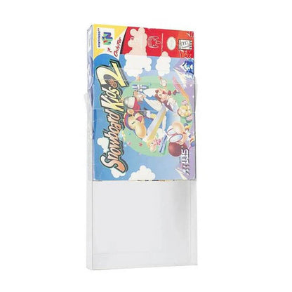 EVORETRO Super Nintendo/Nintendo 64 SNES/N64 Box PET Protectors 25-pack