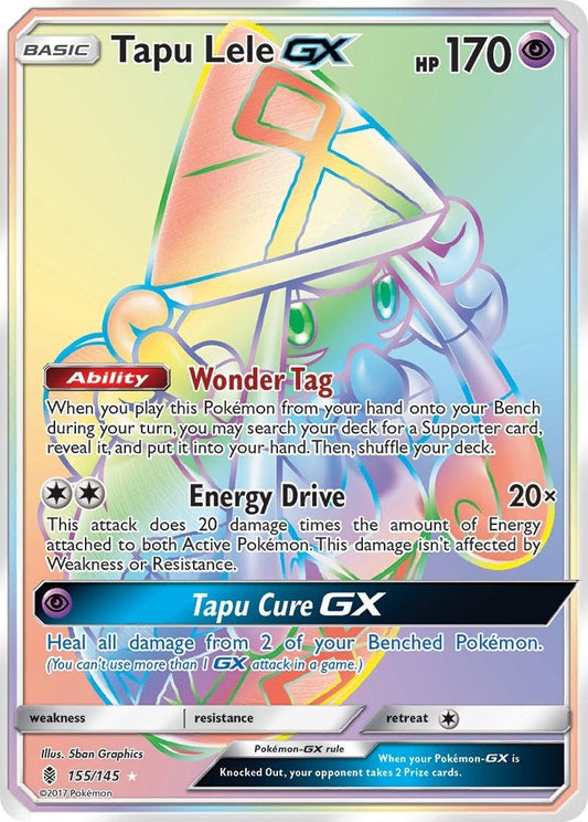 Tapu Lele GX (Secret) (155/145) (SM - Guardians Rising)