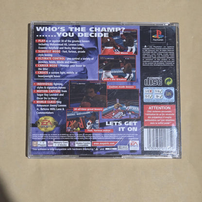 Knockout Kings 99 Playstation 1 PS1 Pal Complete