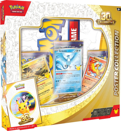 Pokemon TCG 30th Celebration Poster Box (PRE ORDER)