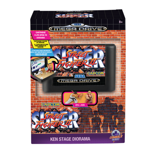Console Heroes Super Street Fighter 2 Ken Stage Diorama