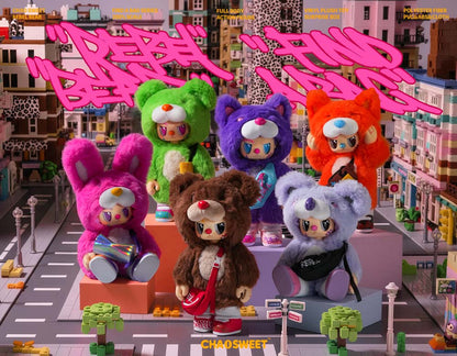 Rebel Bear Mystery Plush Collectible - Movable Bag Series (Pre Order December)