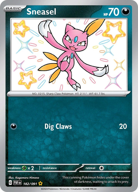 Sneasel 182/091 SV Paldean Fates