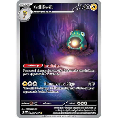 Bellibolt (201/197) [SV03: Obsidian Flames]