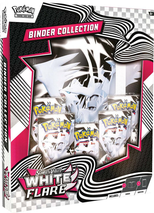 Pokemon TCG Scarlet & Violet 10.5 White Flare Binder Box *PRE ORDER*