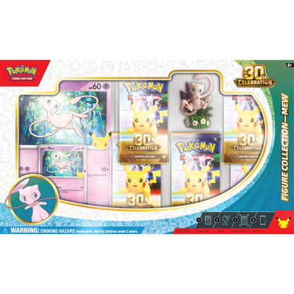 Pokémon TCG - 30th Celebration Figure Collection - Mew / Mewtwo Assorted (Preorder)