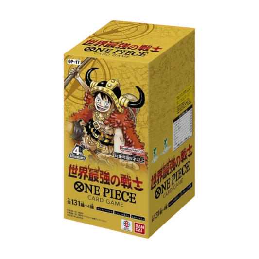 One Piece TCG Worlds Strongest Warrior OP-17 Japanese Booster Box