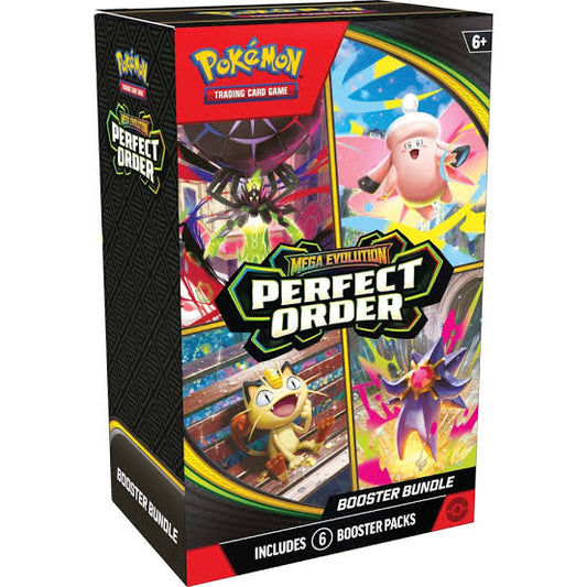 Pokémon TCG: Mega Evolution- Perfect Order Booster Bundle (Pre Order)