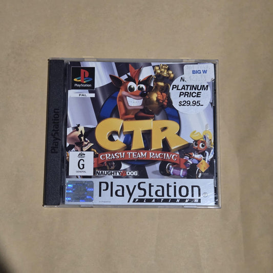 CTR Crash Team Racing - Sony Playstation 1 PS1 Complete