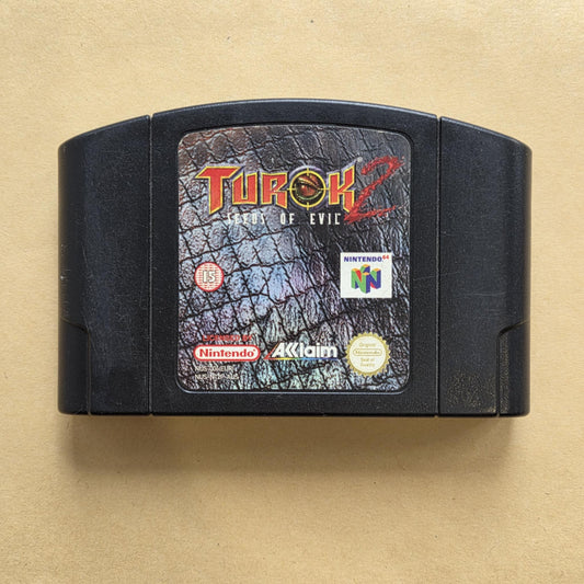Turok 2 Seeds Of Evil N64 AUS PAL NINTENDO 64