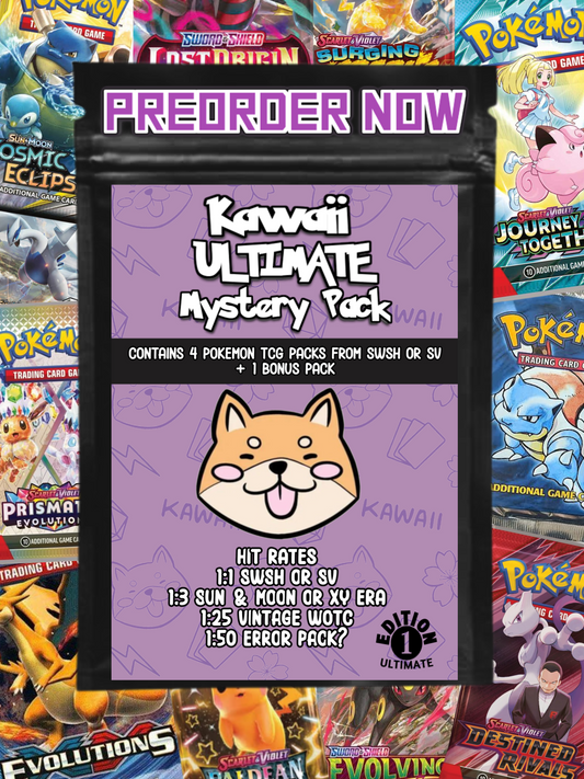 Kawaii Ultimate Pokemon Mystery Pack - PRE ORDER (LIMITED 5 PER ORDER)