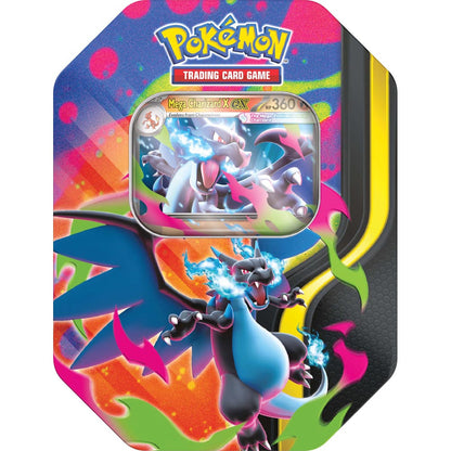 Pokemon TCG Mega Charizard ex Tins