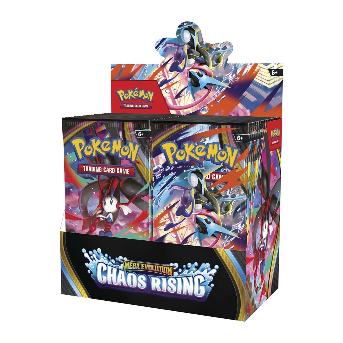 Pokémon TCG: Mega Evolution-Chaos Rising Booster Display Box (36 Packs) (PRE ORDER)