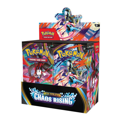 Pokémon TCG: Mega Evolution-Chaos Rising Booster Display Box (36 Packs) (PRE ORDER)