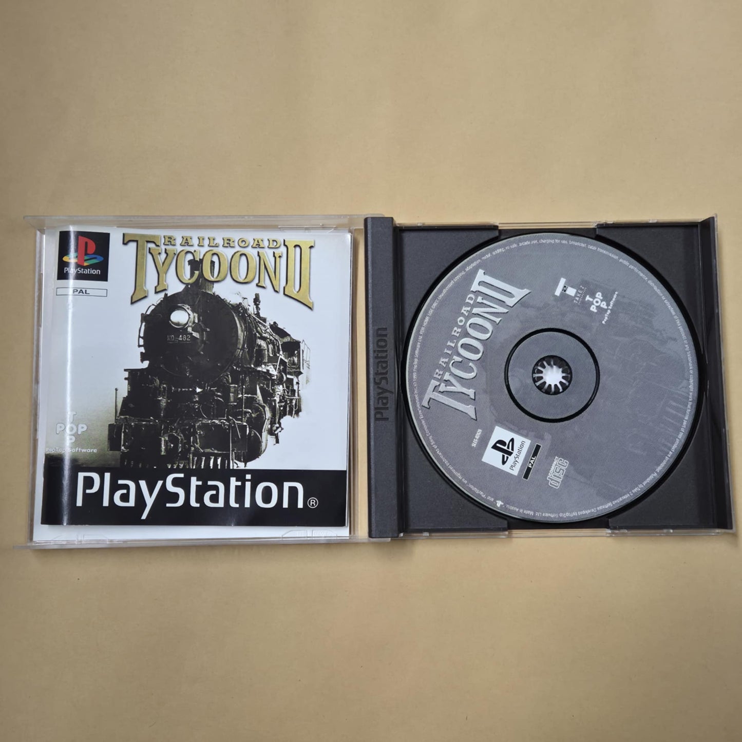 Railroad Tycoon II - Sony Playstation 1 / PS1 Game - PAL